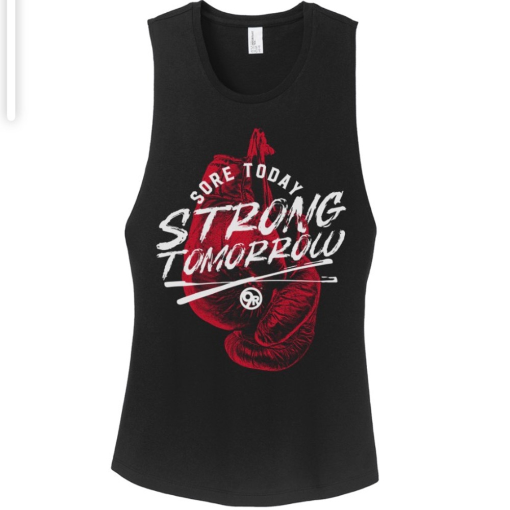 💙 Women’s Sleeveless 9round Kickboxing Shirt